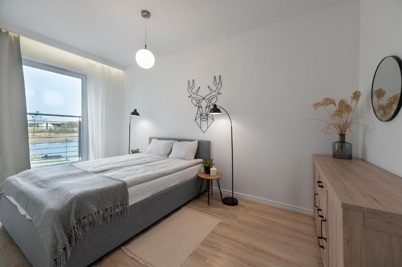 River View - Widok Na Wode, Parking W Hali, Winda, 3Pok I 5 Lozek, Klima, Netflix I Max, Centrum Iława Exteriér fotografie